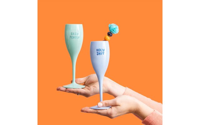 Produktbild Koziol Cheers No. 1 Sektglas Set 4-teilig aus Thermoplastik 100 ml 1