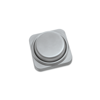 Inprojal Abdeckung und Drehknopf f&uuml;r Dimmer altsilber mattgl struktur