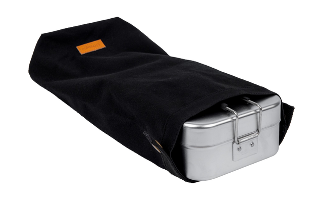 Trangia Roll Top Case Matdosa Lunch Bag Grande Nero
