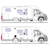 Pequeña imagen del producto Suspensi&oacute;n neum&aacute;tica adicional Linnepe AirLift Maxi de 8 pulgadas y 2 circuitos para Mercedes-Benz Sprinter de 3,5 t 1