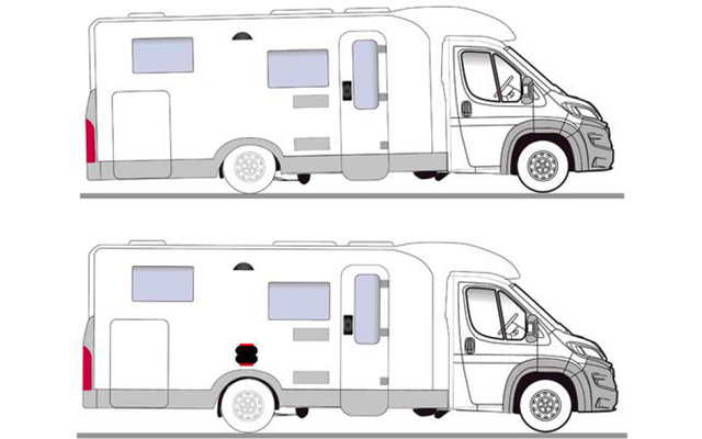 Imagen del producto Suspensi&oacute;n neum&aacute;tica adicional Linnepe AirLift Maxi de 8 pulgadas y 2 circuitos para Mercedes-Benz Sprinter de 3,5 t 1