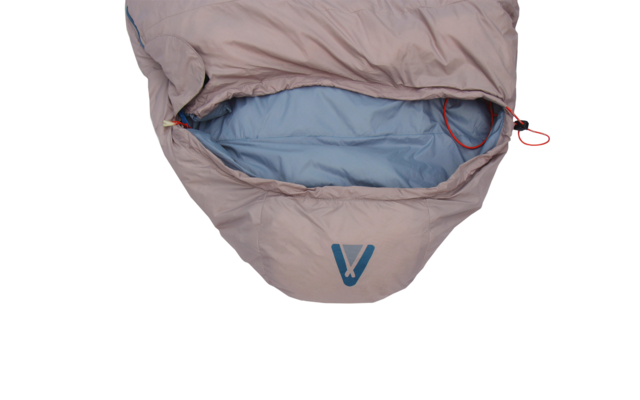 Tambu Momi mummy sleeping bag 230 x 80 cm gray / blue