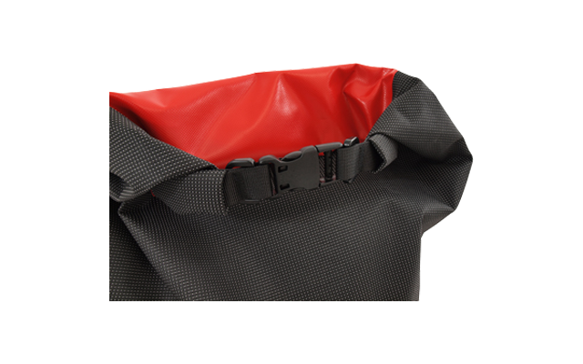 BasicNature Duffel Bag 60 litri nero/rosso