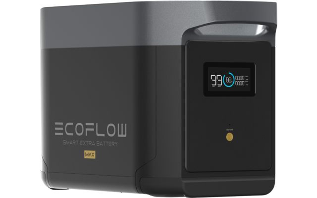 EcoFlow Delta 2 Max with additional battery pack