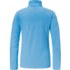 Blauer Langarmpullover, Rückansicht