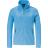 Hellblaue Jacke mit Reißverschluss und Stehkragen