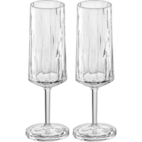 Koziol Superglas 100ml CLUB No. 14 crystal clear 2er-Set