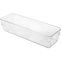 Metaltex Schubladen Organizer / Beh&auml;lter stapelbar transparent medium slim
