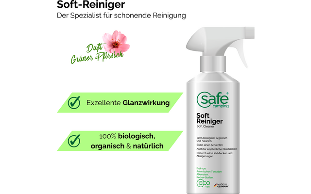 Immagine del prodotto Safe Camping Soft-Reiniger zur r&uuml;ckstandsfreien Reinigung empfindlicher Oberfl&auml;chen 1