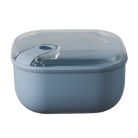 Bo&icirc;te &agrave; pain carr&eacute;e 1 litres bleu Omada