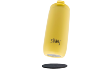 843483 - Silwy magnetic vacuum mug made of stainless steel with metal nano-gel pad