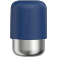 Mepal Ellipse coffee-to-go thermo beker van gerecycled roestvrij staal en lekvrij 300 ml levendig blauw