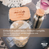 Kleines Produktbild Camplife Edelstahl Isolierflasche mit Bambusdeckel 1
