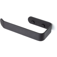 Toilet Roll Holder (17cm) Black Confurn