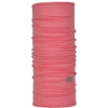 Rosa multifunktionales Schlauchtuch mit Falten, ohne Muster