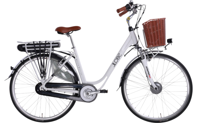 LLobe City-E-Bike 28" White Motion 3.0 