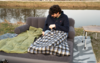 Camptime Denia Pull-Out Aufblasbares Luftbett Sofa mit Schlaffunktion