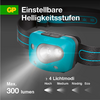 Kleines Produktbild GP Batteries CH44 Stirnlampe 300 Lumen mit Bewegungssensor 1