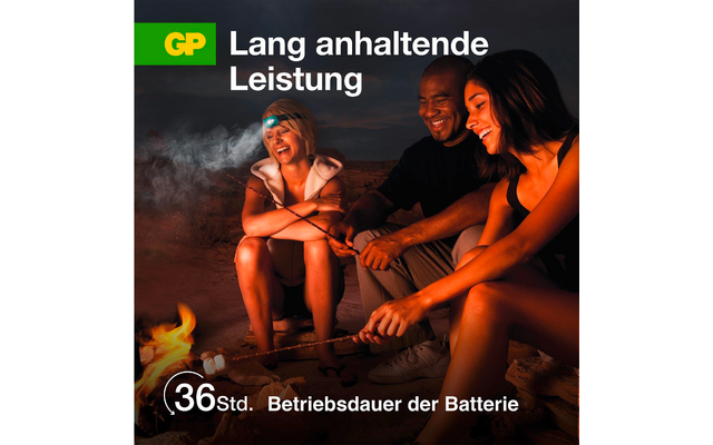 Produktbild GP Batteries CH44 Stirnlampe 300 Lumen mit Bewegungssensor 1