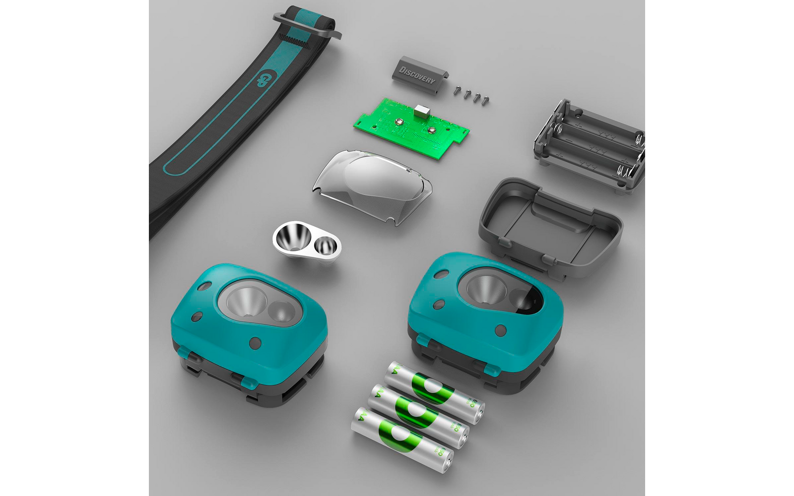 Produktbild GP Batteries CH44 Stirnlampe 300 Lumen mit Bewegungssensor 1