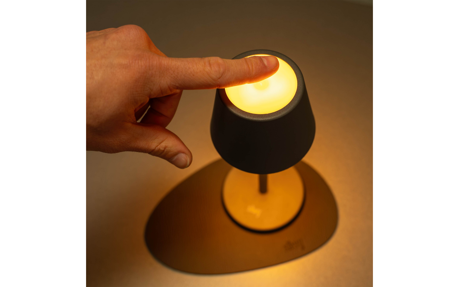 Produktbild Silwy Magnet-Leuchte Tischleuchte mit Metall-Nano-Gel-Platzset 1