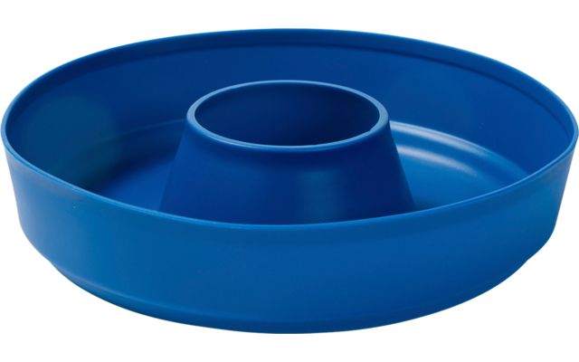 Omnia silicone baking dish for camping oven blue