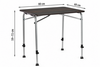 Berger Livenza Campingtisch Gr&ouml;&szlig;e 1 Dunkel 80 x 60 cm 