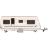 Hindermann fit cover for wheel arches Dethleffs from 2014 c`go / c`trend / Camper / Nomad / Beduin / Exclusiv light gray tandem axles