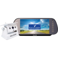 Falcon Syst&egrave;me de cam&eacute;ra magn&eacute;tique sans fil Moniteur 7 pouces et port&eacute;e 50 m