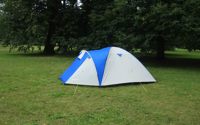 Tambu Acamp 4 person dome tent cream / blue
