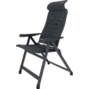Crespo Chaise de camping AP/440 Gr. L Air-Select Compact Gris