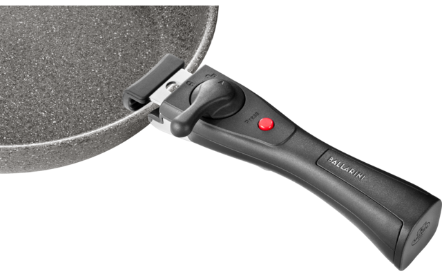 Produktbild Ballarini Torre Aluminium Bratpfannen-Set mit abnehmbarem Griff keramische Antihaftbeschichtung grau 3-teilig 1