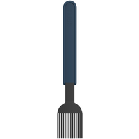 Mepal Chef It pinceau &agrave; p&acirc;tisserie en polypropyl&egrave;ne 22 cm r&eacute;sistant &agrave; la chaleur jusqu'&agrave; 250 &deg;C navy