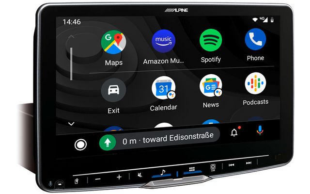 Product afbeelding Alpine Halo9 iLX-F905DU Navigatiesysteem met 9&rdquo; scherm voor Ducato 7, Citroen Jumper, Peugeot Boxter 1