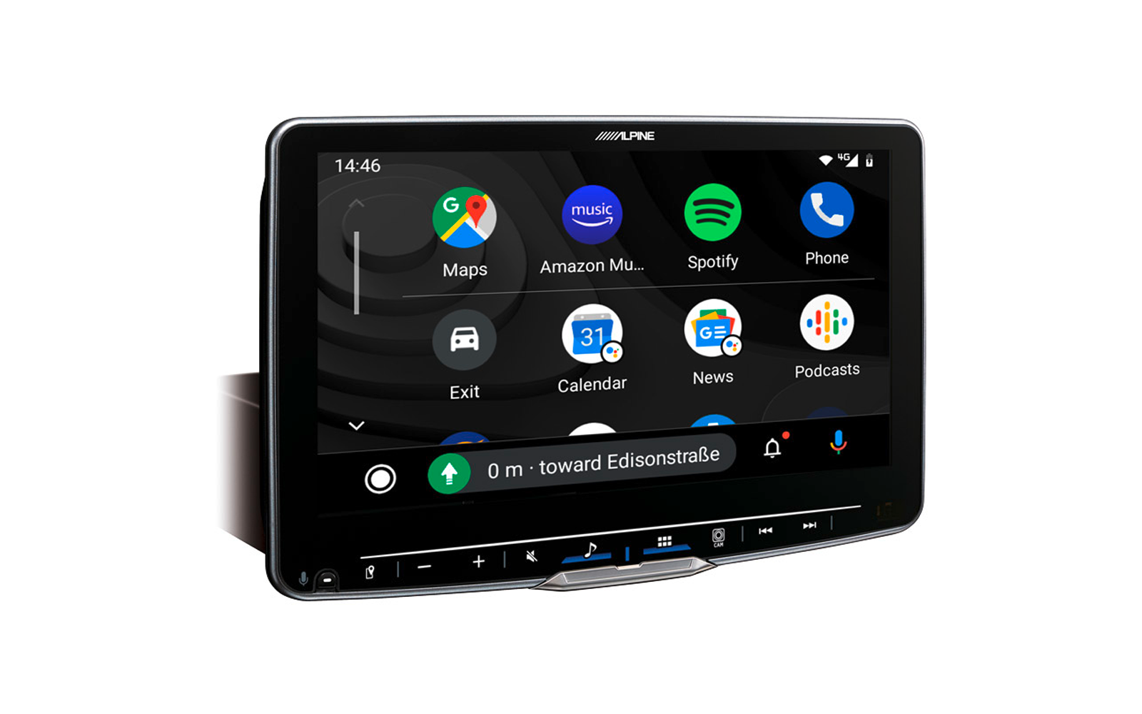 Product afbeelding Alpine Halo9 iLX-F905DU Navigatiesysteem met 9&rdquo; scherm voor Ducato 7, Citroen Jumper, Peugeot Boxter 1