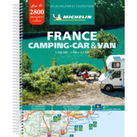 Atlas Michelin Francia Camping Car / Van