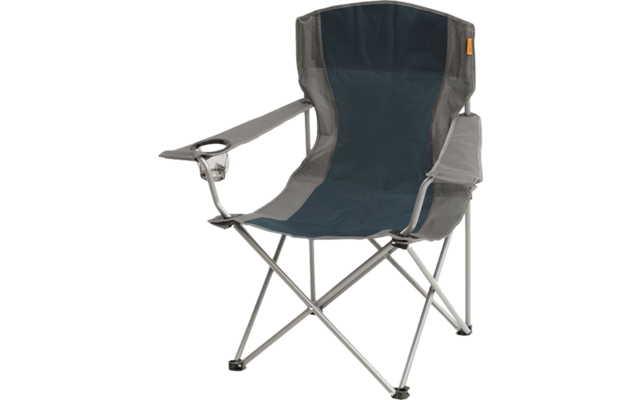 Chaise de camping pliante Easy Camp Arm Chair 87 x 88 x 50 cm bleue