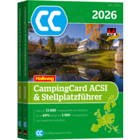 ACSI Stellplatzführer 2026 mit CampingCard Ermäßigungskarte deutsch