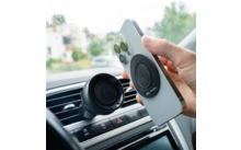 848778 - Silwy x Fidlock support de téléphone portable sous vide MAGNET universel pour grille d'aération de voiture, y compris patch sous vide magnétique