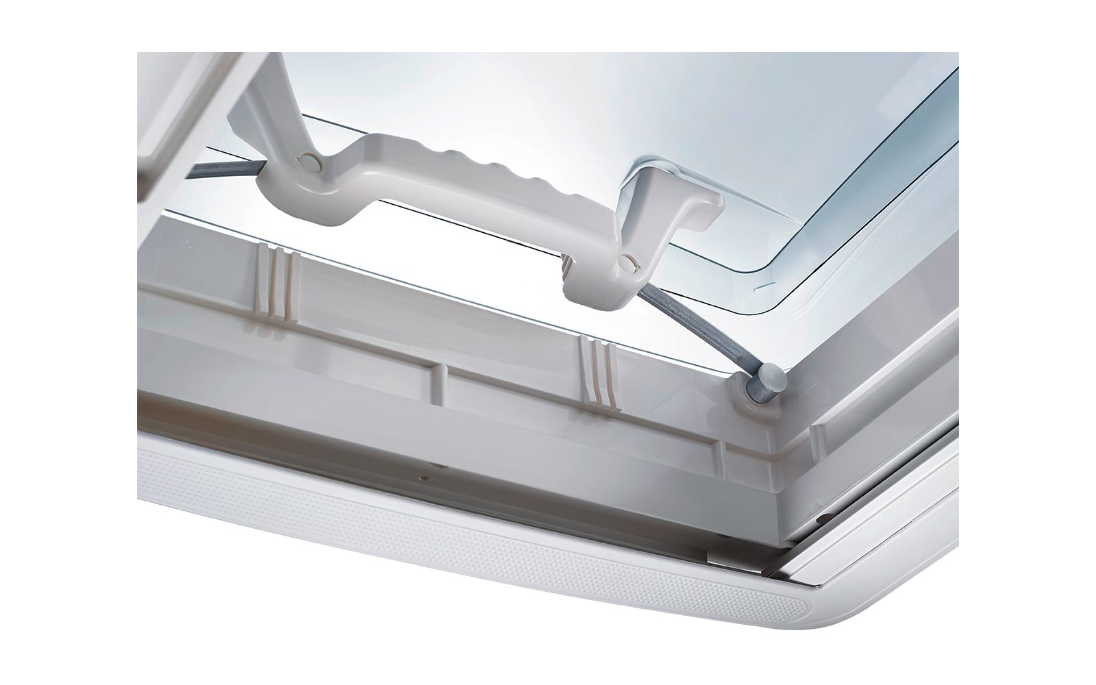 Image du produit Dometic Mini Heki S FL Lanterneau 40 x 40 cm avec ventilation forc&eacute;e pour une &eacute;paisseur de toit de 23 - 42 mm 1