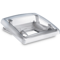 Dometic Mini Heki S FL dakluik 40 x 40 cm met geforceerde ventilatie voor dakdiktes van 23 - 42 mm
