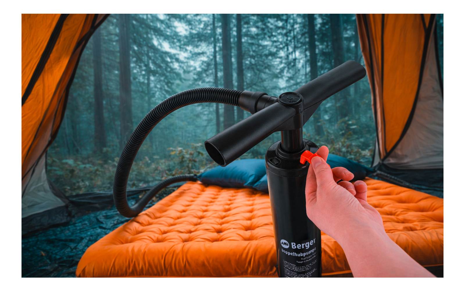 Produktbild Berger Luftpumpe f&uuml;r Luftvorzelte 1