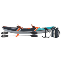 Kit kayak gonflable Coleman Sevylor Colorado 2 personnes avec 2 pagaies / sac &agrave; dos / aileron / pompe &agrave; main / sac de rangement