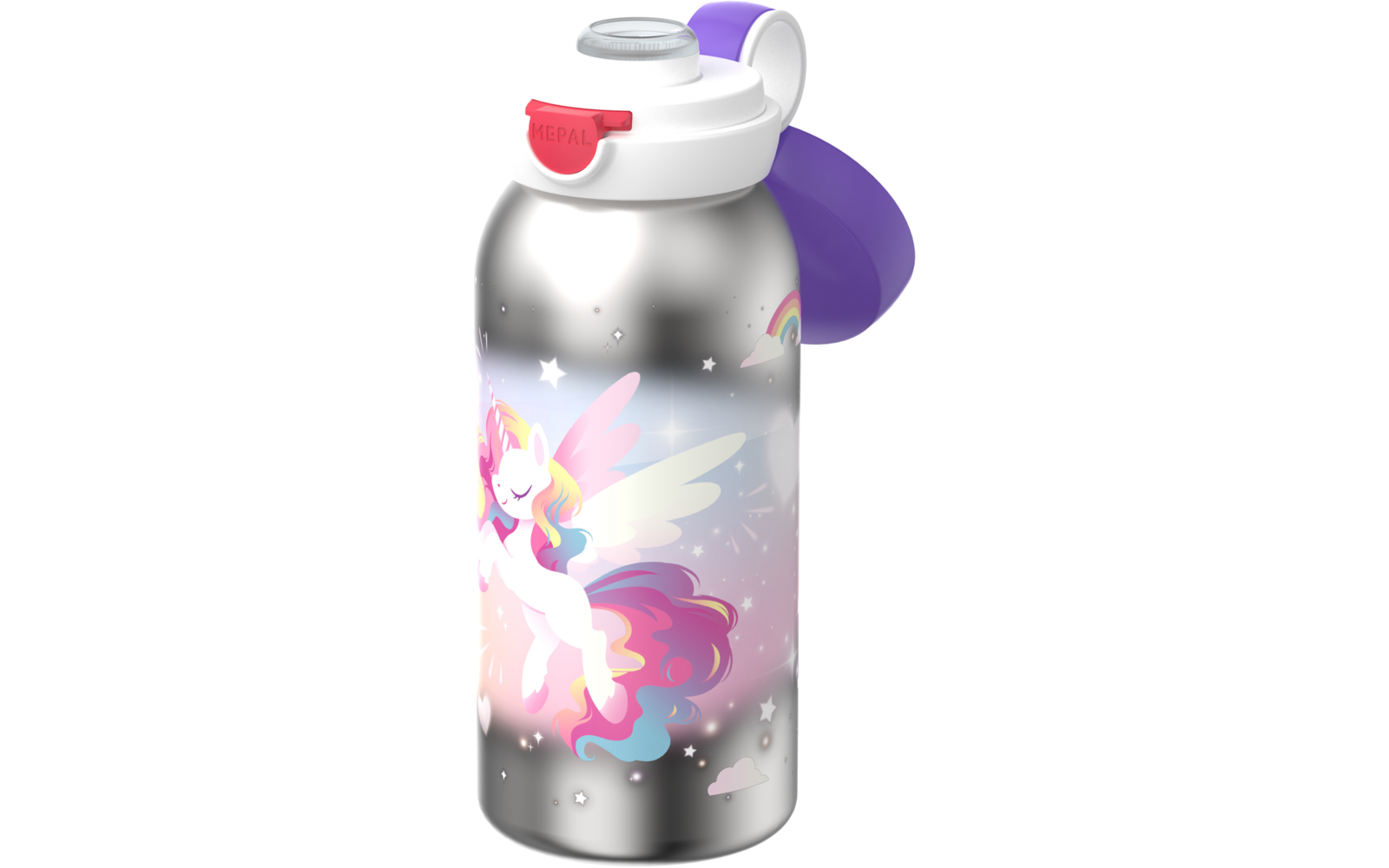 Product image Mepal Campus Edelstahl Trinkflasche mit Klappdeckel auslaufsicher 600 ml 1