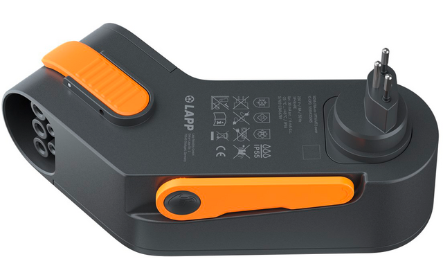 Immagine del prodotto Lapp Mobility Dock Schweiz Ladeger&auml;t f&uuml;r Elektrofahrzeug Typ 2 Mode 2 / 1-phasig 8 A bis 1,8 kW 1