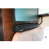 Caratec CAS102 Audio Soundbar für Wohnmobil-TV-Geräte / Smartphone mit Klinkenstecker inklusive TV Halterung