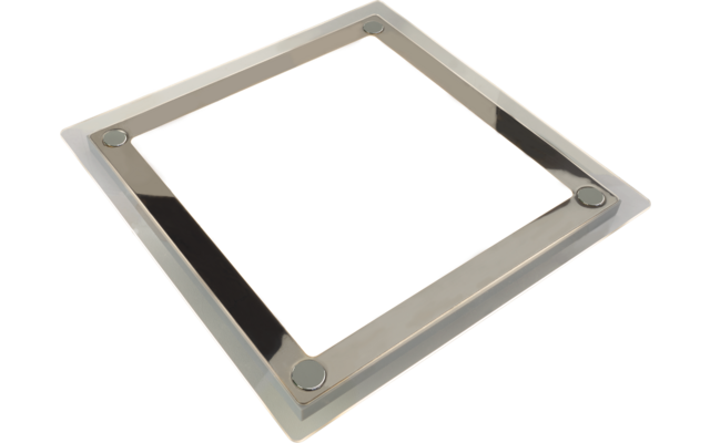 Haba Tivoli ceiling light silver square dimmable 12 Volt