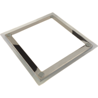 Haba Tivoli Deckenleuchte LED silber quadratisch 21 cm dimmbar 12 Volt 