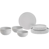 Brunner Dolomit tableware set 12 pcs. white