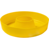 Omnia silicone baking dish for camping oven yellow